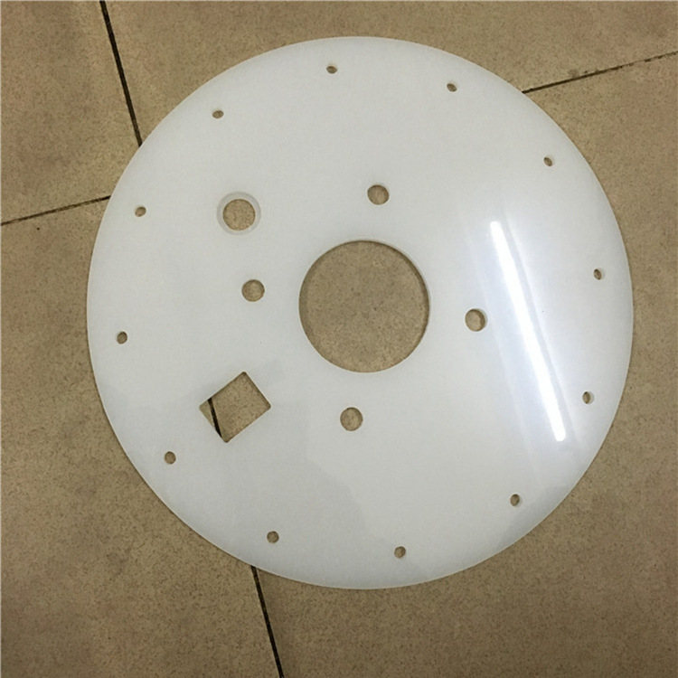 白色尼龙板PA6方块耐磨圆棒MC浇筑尼龙条PA1010方棒5-300mm零切