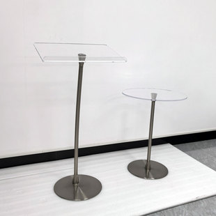 Dropshipping Amazon's Popular Classic Simple Lectern Acrylic Lectern Chanting Podium Hosting Podium