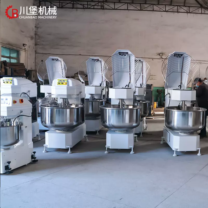 柏川和面机15kg面粉双动双速和面机商用大容量面粉打面机可改110v