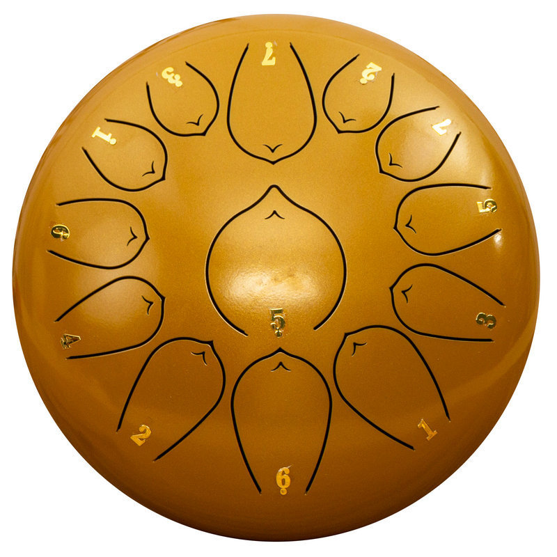 Comercio exterior transfronterizo tambor etéreo 6 / 8 / 10 / 12 pulgadas 15 tonos tambor de niños olvidar tambor de preocupación tambor de disco adulto tambor etéreo