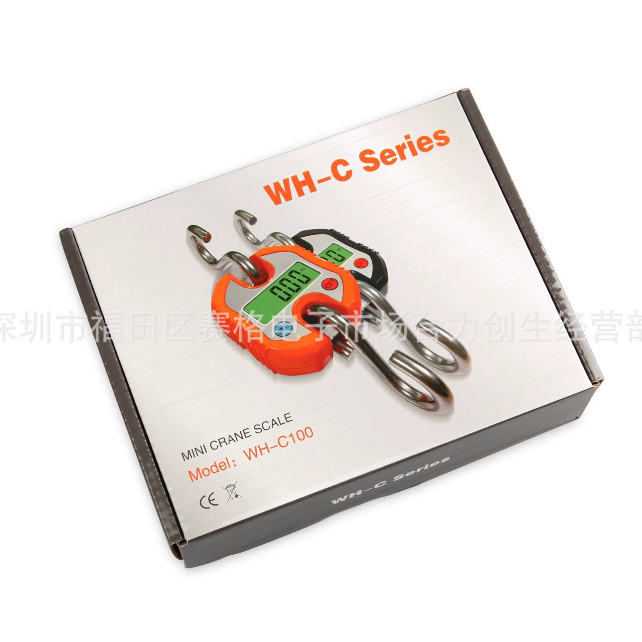 Weiheng C 100 150 кг Электронные весы с крючком 300 кг портативные электронные портативные подвесные весы Двусторонняя разборка