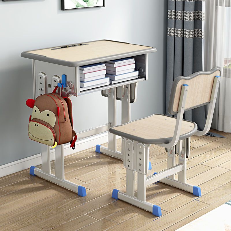 Thickened Desks and Chairs for Primary and Secondary School Students, School Desks, Training and Tutoring Classes, Writing Tables, Home Children's Study Desks and Chairs