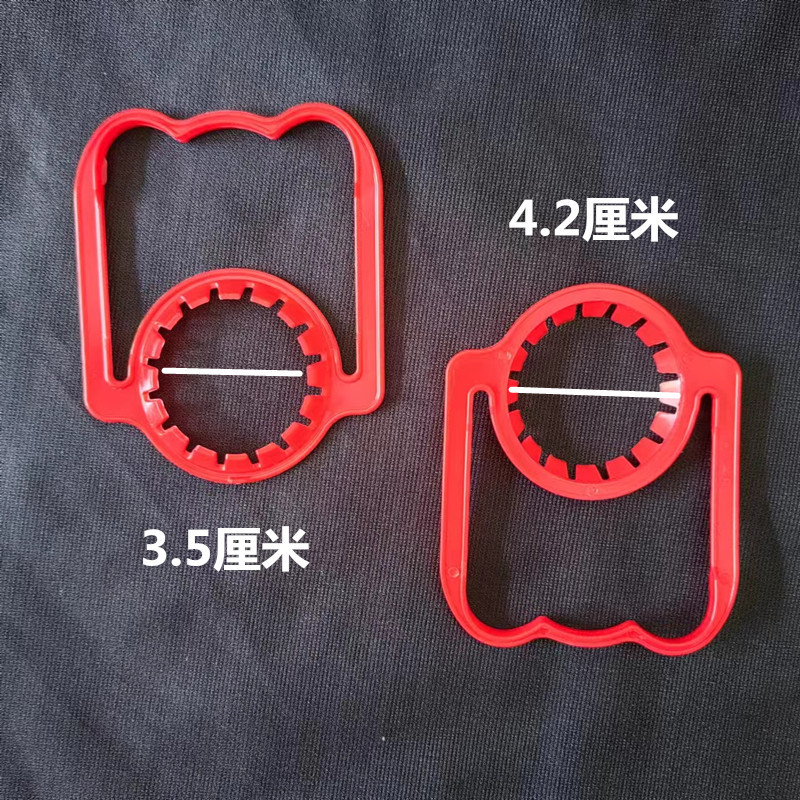 Mango de plástico hebilla cola bebida mineral agua sprite nutrición línea rápida promoción botella mango botella grande plástico portátil