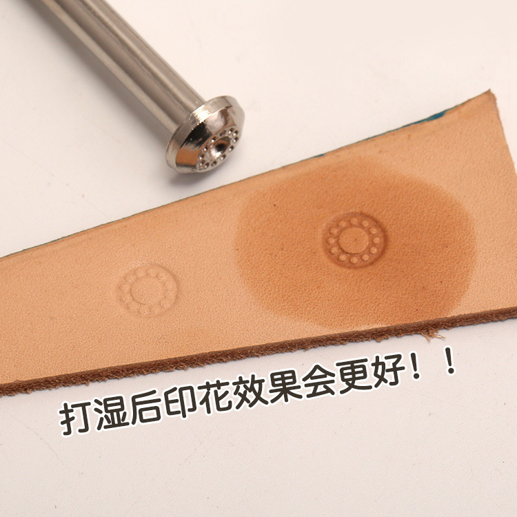 Diy革ツールプリントツール手縫い皮彫刻プリントツール皮芸皮彫刻プリントツール|undefined