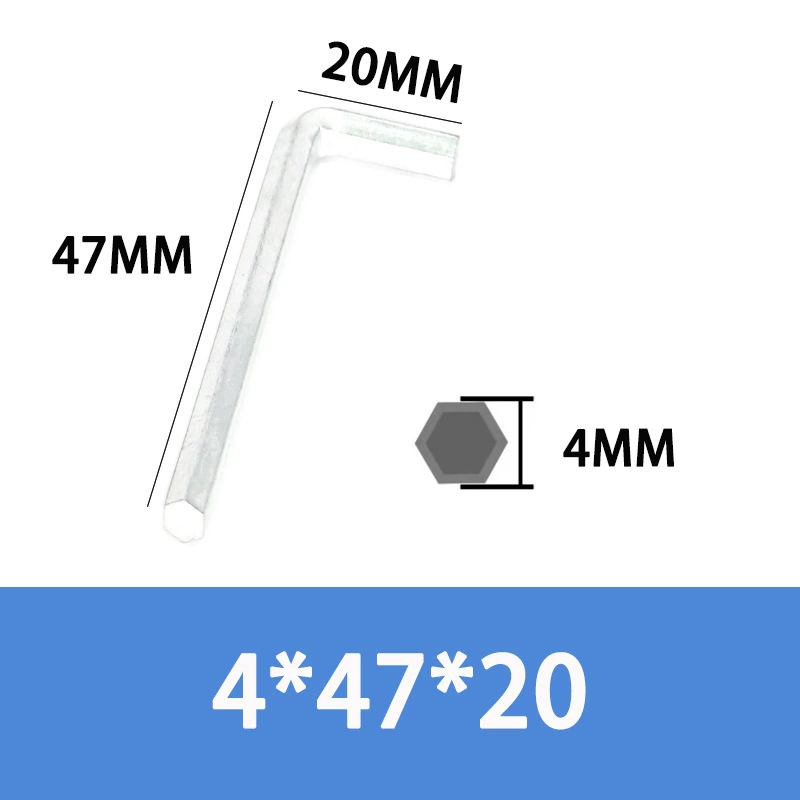 L -shaped disposable panel hand tools hexagonal screwdriver knife galvanized hexagonal hexagonal hexagon wrench