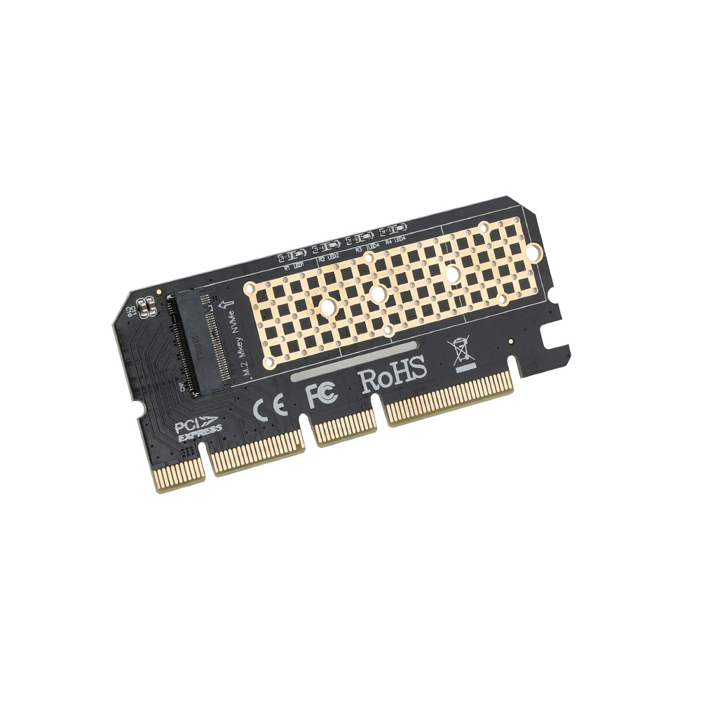 Карточка-конвертор M.2, карта жесткого диска M.2, переходная плата PCIE на M2, карта твердотельного диска M2