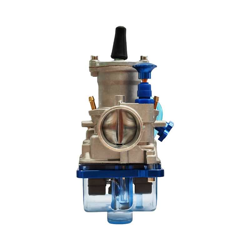 Pwk Motorcycle Carburetor 21 24 26 28 30 32 34mm Blue Transparent Bottom Cover with Manifold Measuring Hole