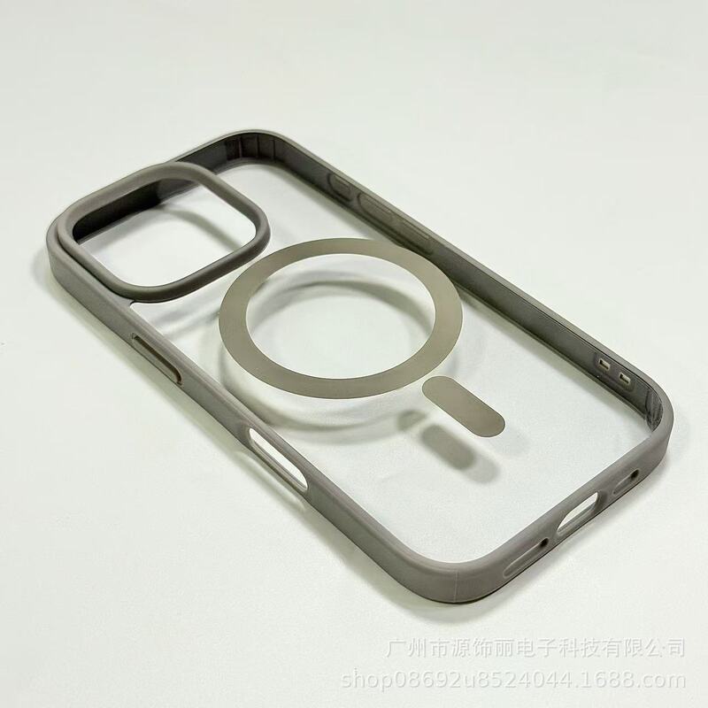 Iphone15MagSafe磁気吸殻リンゴ16Proリンゴ13フロスト肌感磁気吸殻ケースに適しています|undefined