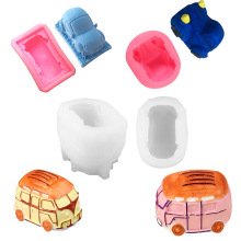 DIY汽车老爷车公交车跑车慕斯巧克力翻糖蛋糕造型装饰工具烘焙模