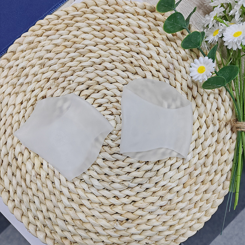 Arco de silicona almohadilla de calzado de calzado de dedo de pie cubierta de brazo de pie vendaje soporte de brazo de pie almohadilla de media yardas para hombres y mujeres