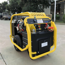 18马力液压动力站 汽油柴油可移动式搭配多种液压工具液压泵站