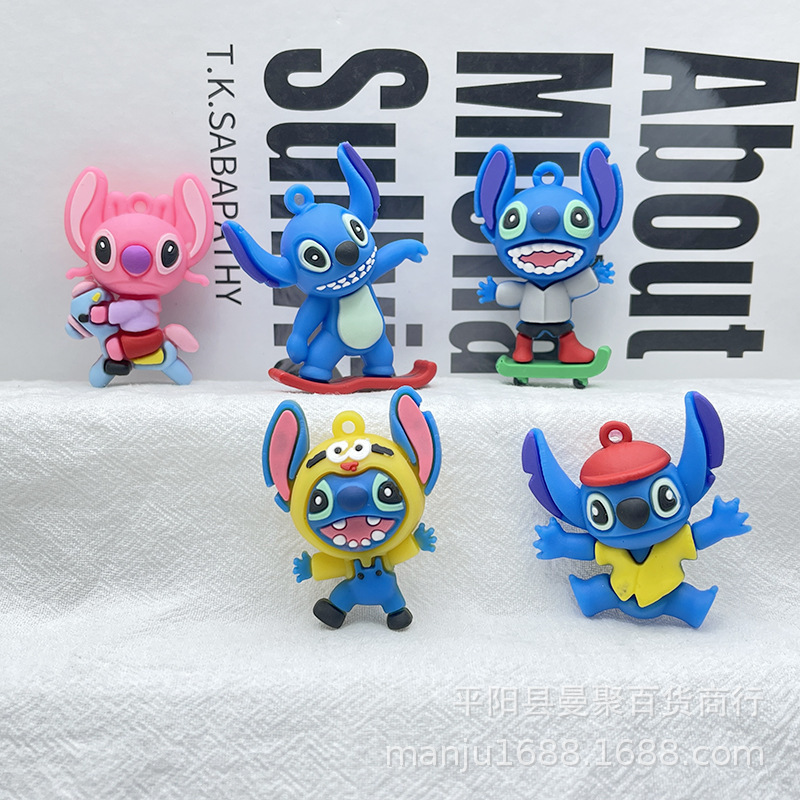 漫画サンリオキーホルダー車のペンダントかわいいスターデューリナベルランドセル小さなペンダントガシャポンブラインドボックス|undefined