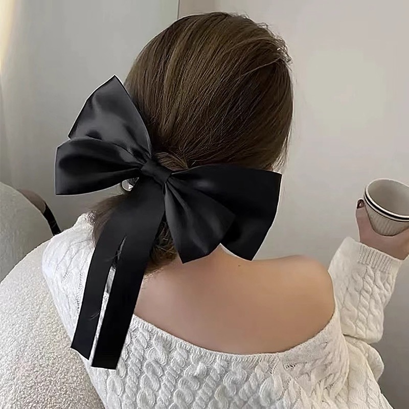 Sweet Bow Knot Polyester Hair Clip display picture 2