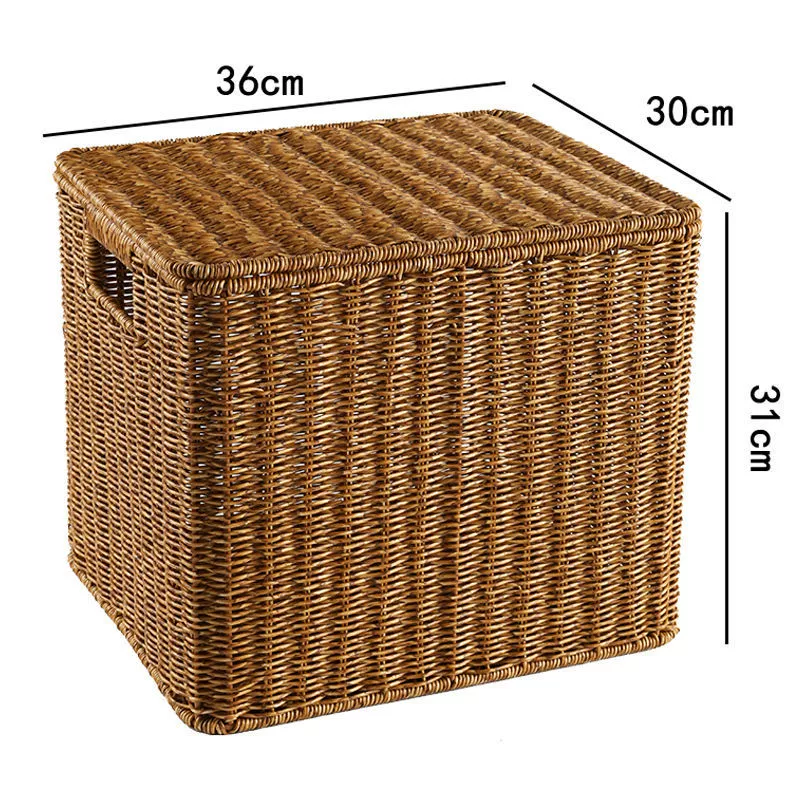 Woven storage box, Nordic style