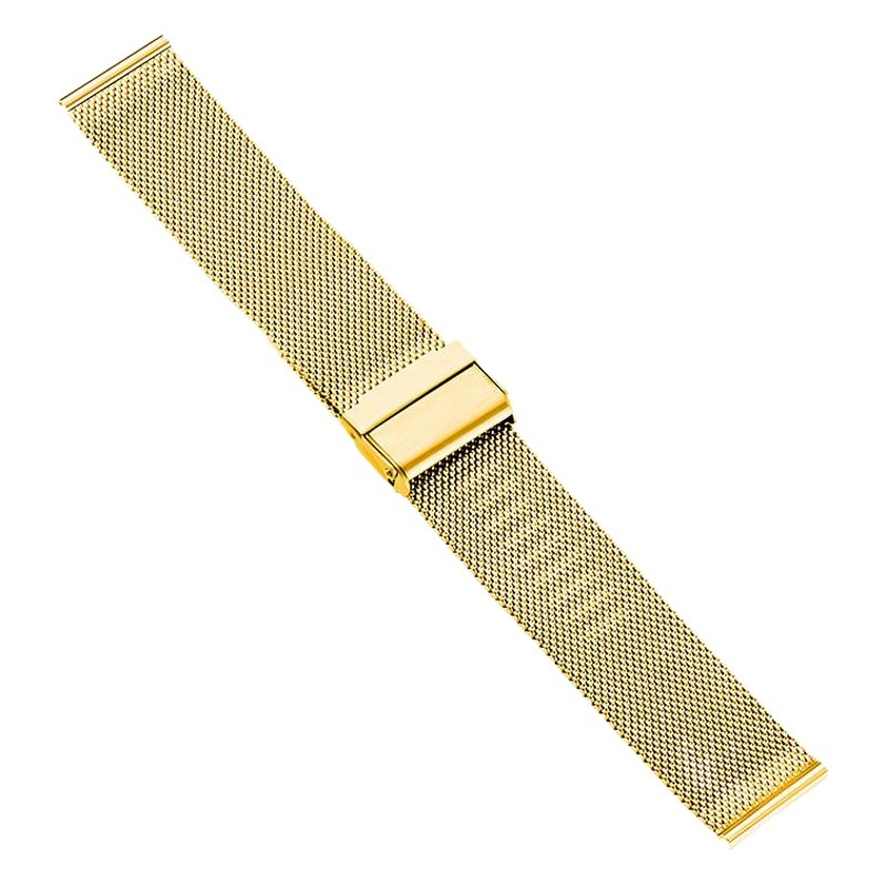 Sustituto DW milanis 0.6-line correa de malla tejida Acero inoxidable doble hebilla de seguridad correa de malla accesorios de reloj correa de reloj