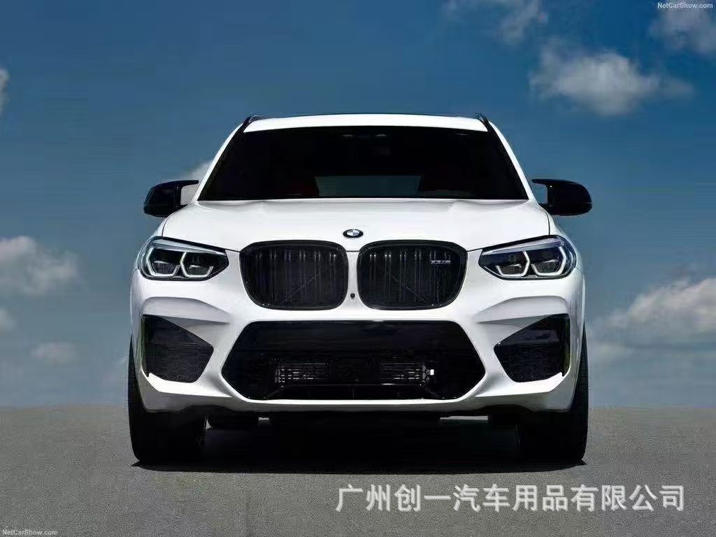 Suitable for BMW X3G01 G08 early-stage modification to F97X3M wide-body kit with front bumper, rear bumper, wheel arches, and side skirts