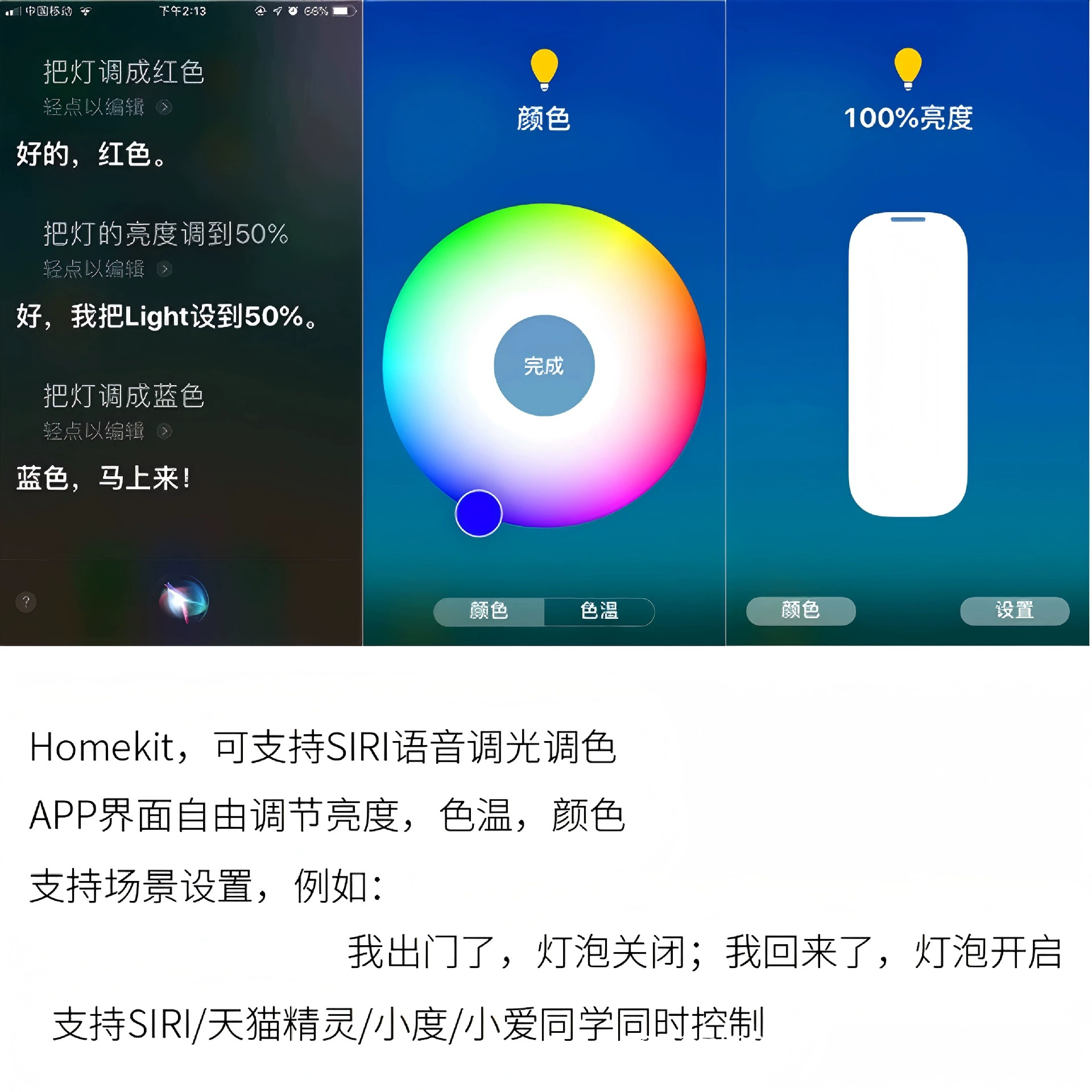 Умная лампочка HomeKit с голосовым управлением Alexa по Wi-Fi, RGBWC, светильник CozyLife