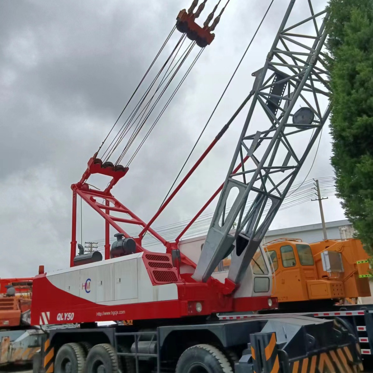 供应各种型号码头吊海港吊履带式轮胎式二手起重机械