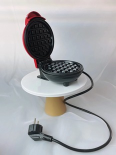 Factory Direct Supply Automatic Household Mini Waffle Electromechanical Baking Pan Breakfast Machine Dessert Electromechanical Frying Pan