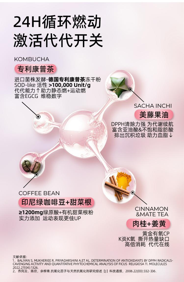 Watermelon Coconut Latte Instant Coffee 154g Sugar Free Freeze Dried Arabica with Green Tea Extract preparation
