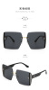 Square sunglasses, fashionable glasses, 2023 collection, internet celebrity, wholesale