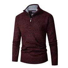 H 17381 Half Zip Knit Sweater �����ë�� �羳�W�����R�d