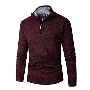H 17381 Half Zip Knit Sweater �����ë�� �羳�W�����R�d