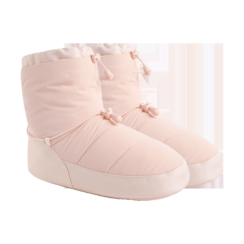 Botas cálidas de baile, zapatos de algodón de invierno para adultos, más terciopelo, calentamiento cálido, baile, ejercicios, zapatos de baile, zapatos de ballet al por mayor