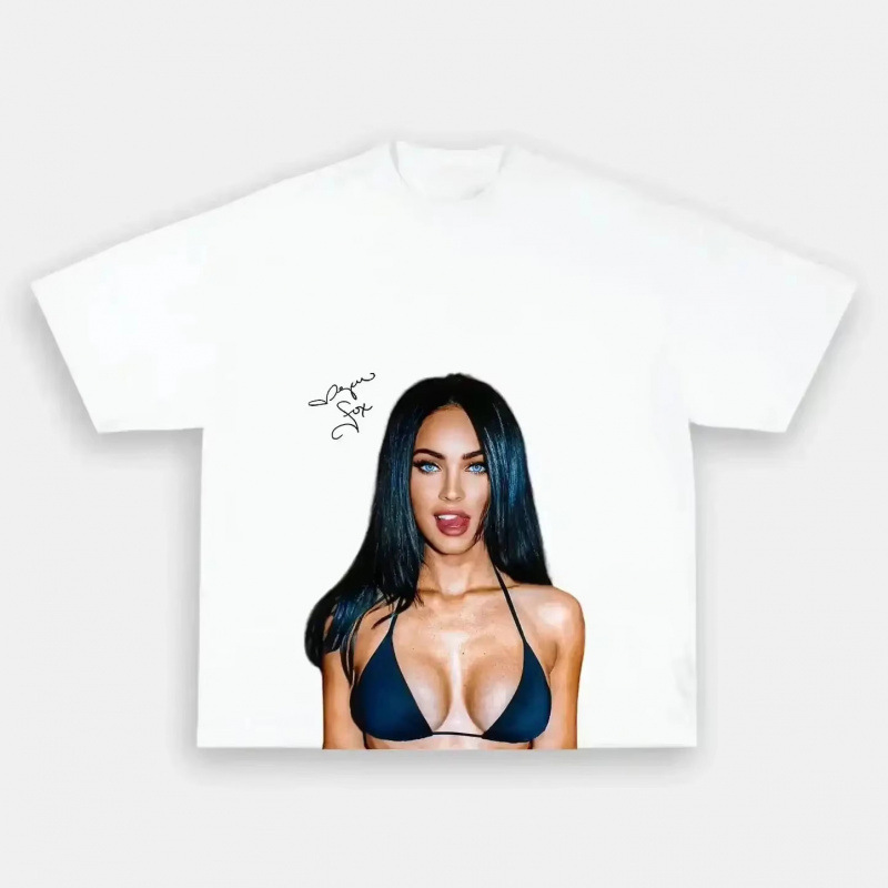 Other Megan Fox T-shirt Signature Bikini Graphic White