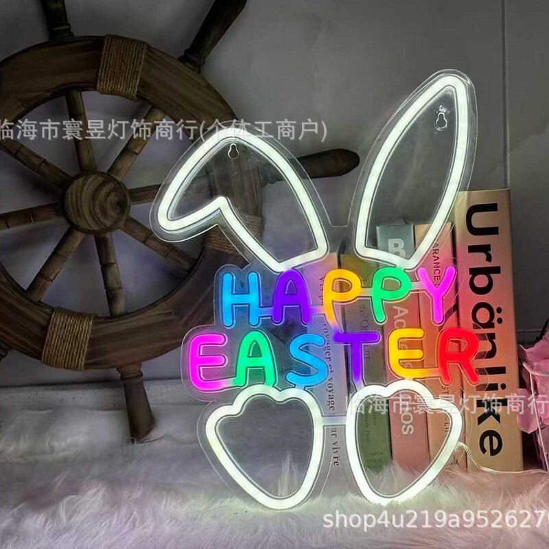 Led Neon Light Christmas Halloween Creative Lighting Luminous Decorative Lights Bar Outdoor Decorative Lights with Atmosphere L