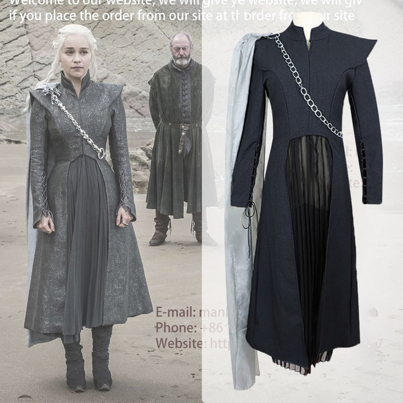 Game of Thrones Dragon Mother Cosplay Costume Daenerys Targaryen Costume Game of Thrones Dragon Mother Cosplay Costume Daenerys Targaryen Costume