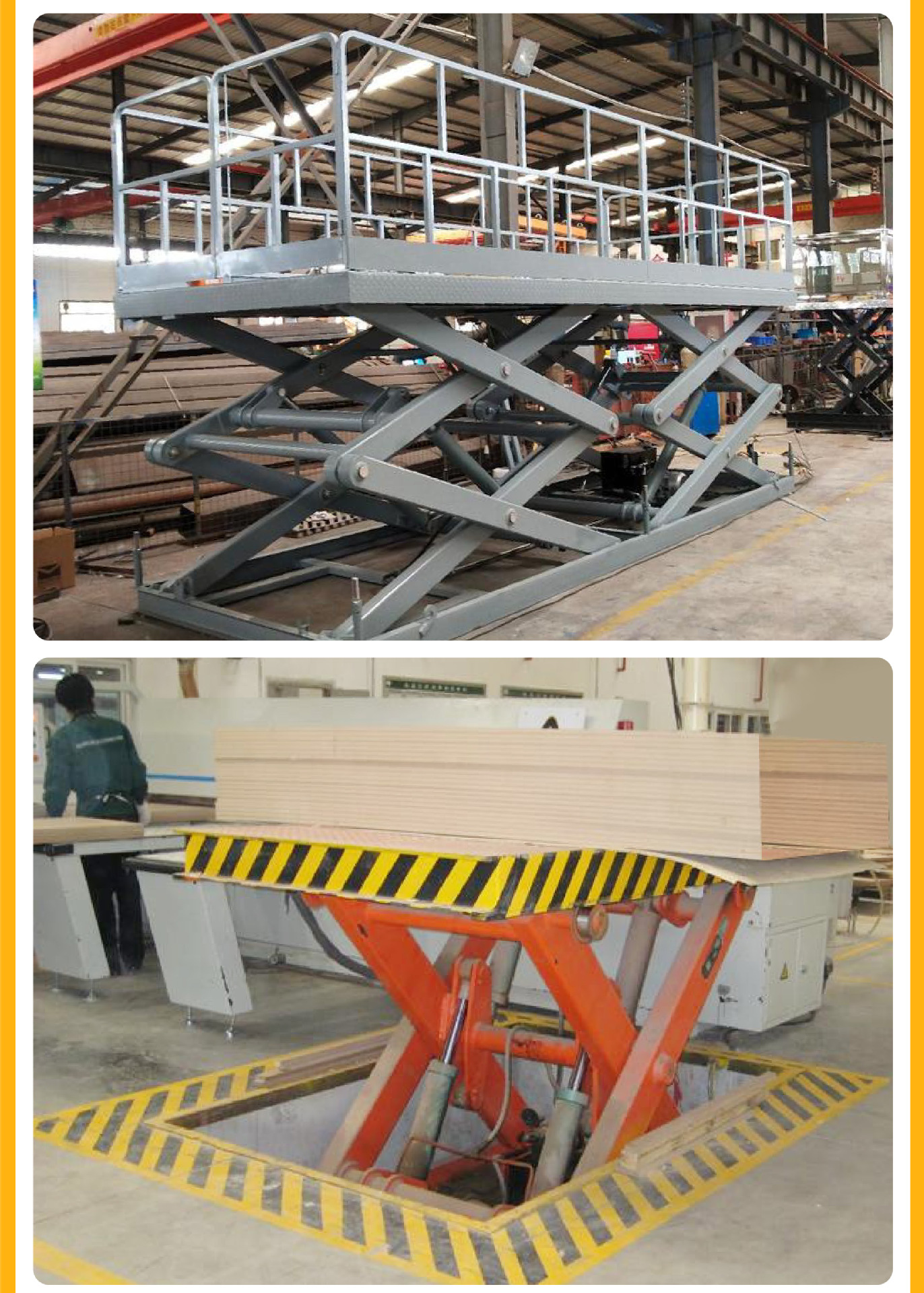 Fixed scissor lift workshop warehouse electric hydraulic lifting platform workshop forklift loading and unloading lifting platform
