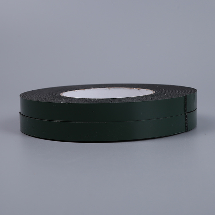 厂家直供1m海绵双面胶带批发黑色PE泡棉双面胶泡沫双面胶定制批发