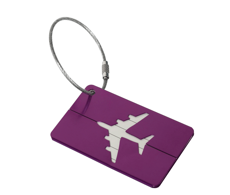 Viajar al extranjero, avión, aleación de aluminio, etiqueta de equipaje, equipaje, tarjeta de embarque, tarjeta de envío de metal