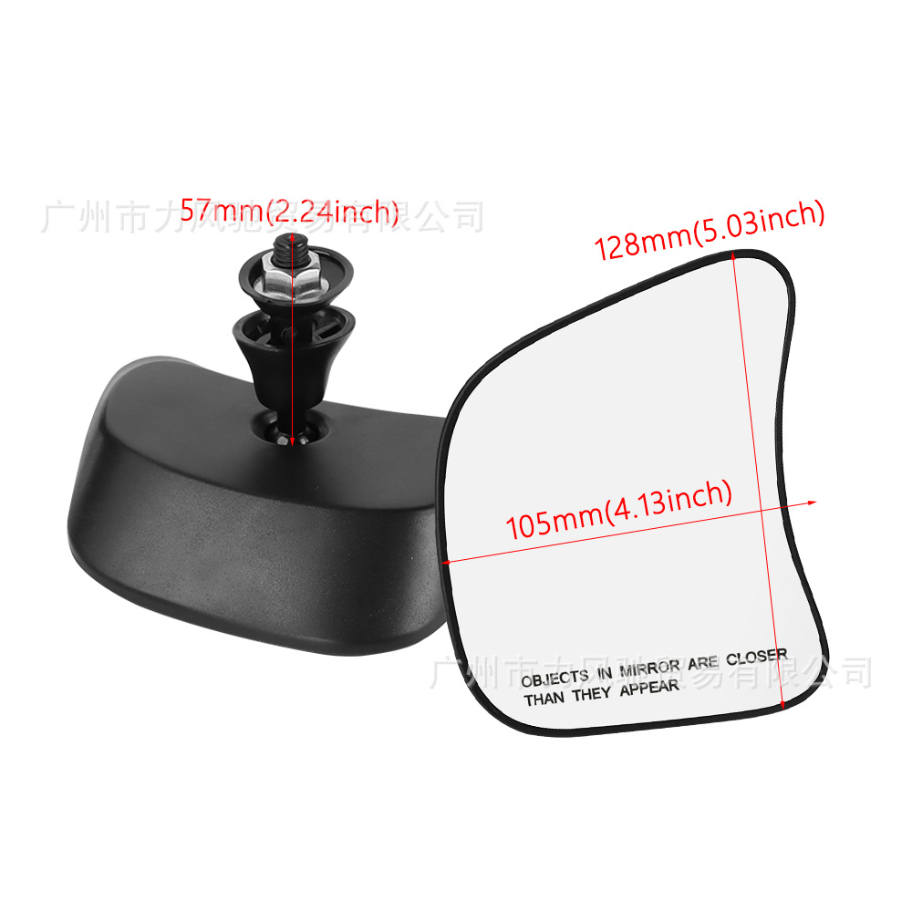 Aplicable a Harley CVO Boulevard Gliding Accesorios de modificación Espejo retrovisor de vidrio de motocicleta 2023