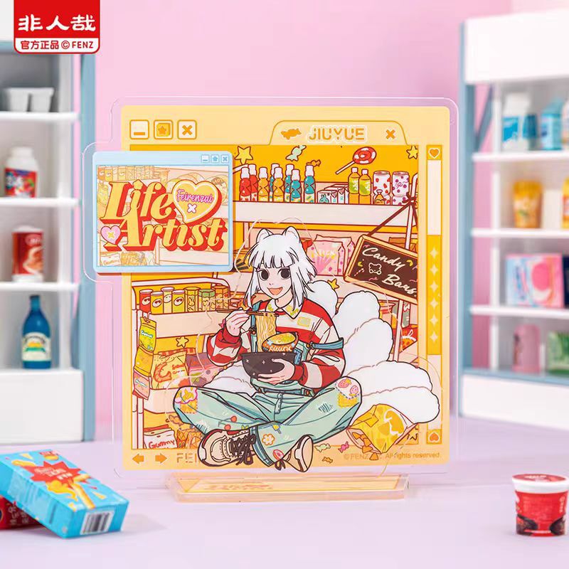 正規品非人哉-花火の年シリーズ缶バッジブラインドボックスアニメ二次元周辺機器|undefined