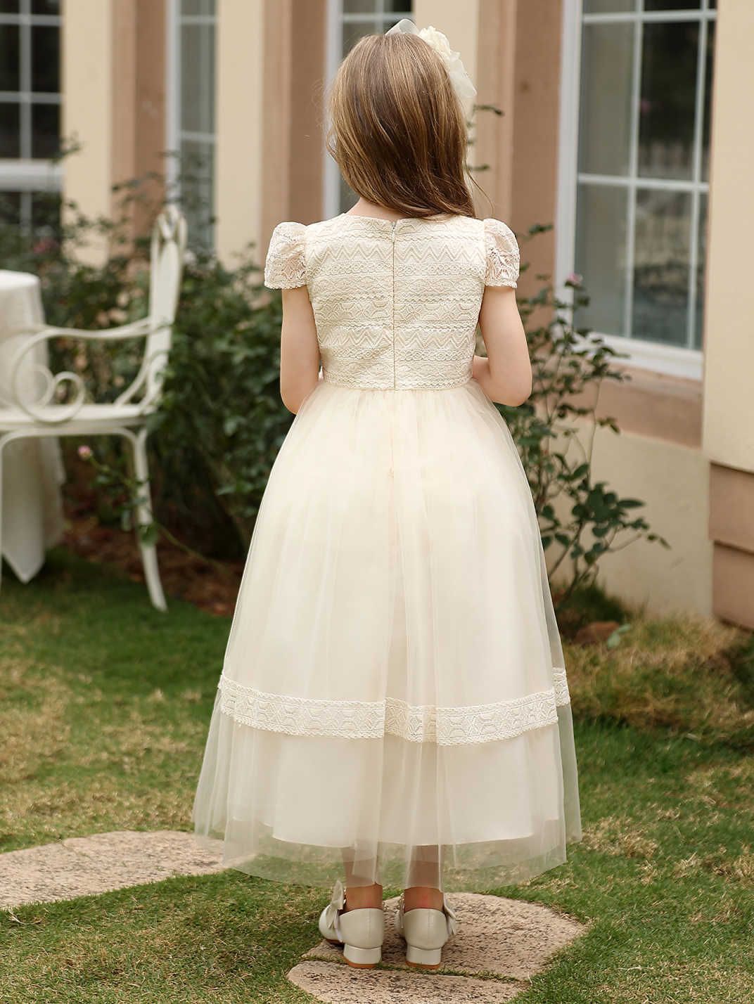 Comercio exterior Amazon Vestidos para niños Falda tutú Vestido de gasa de princesa para niñas Espectáculo de pasarela Falda larga Ropa para niñas Ropa para niños