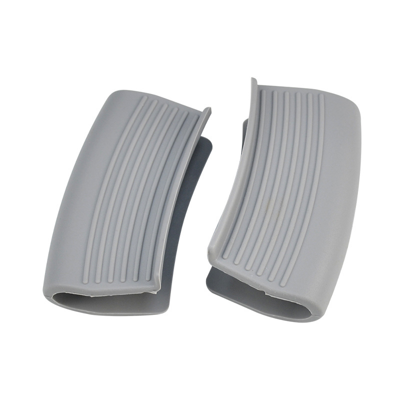 En stock suministro de silicona olla clip de oreja clip creativo olla de hierro fundido mango aislamiento mano clip olla cubierta del oído