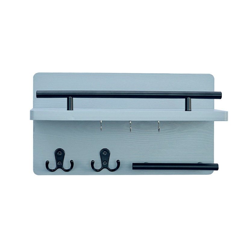 Amazon sala de estar colgante de madera pared colgante de pared estante de almacenamiento colgante de llaves de puerta de entrada marco de madera