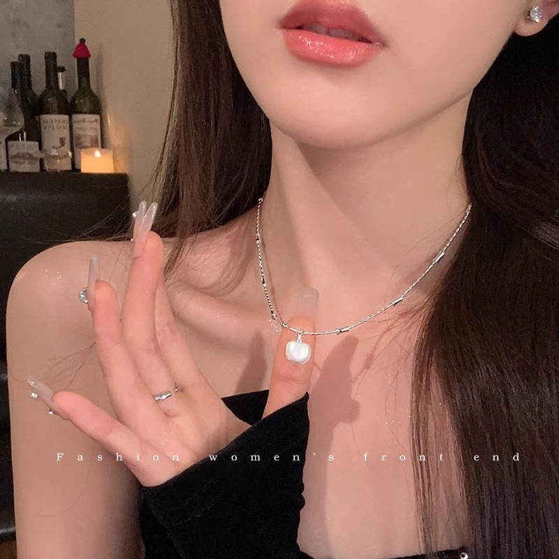 가을 겨울 고급 쇄골 체인