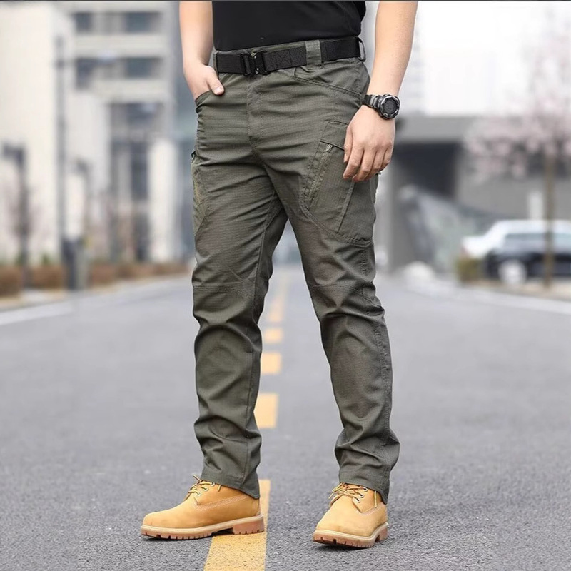 New Fishing Guy Long Pants Men's Tactical Workwear Pants Combat Training Military Fan Commuter Wear-resistant Outdoor Mountain Pants