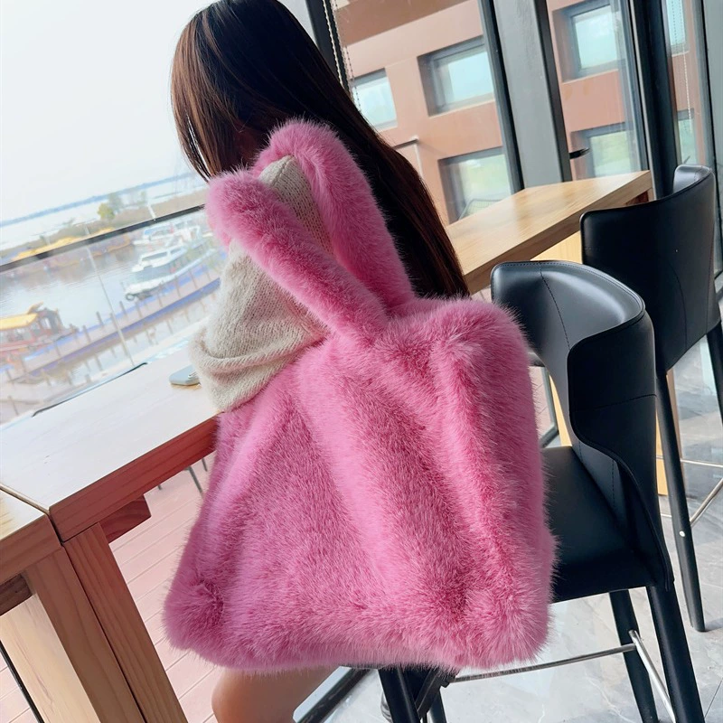Handheld big capacious shoulder bag for leisure, one-shoulder bag, 2023 collection