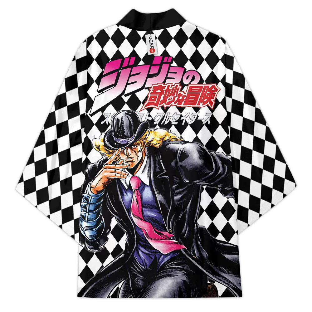Rimi Jojo's Wonderful Adventure 3D Digital Printing Harajuku Kimsuku Двумерный плащ-пижама