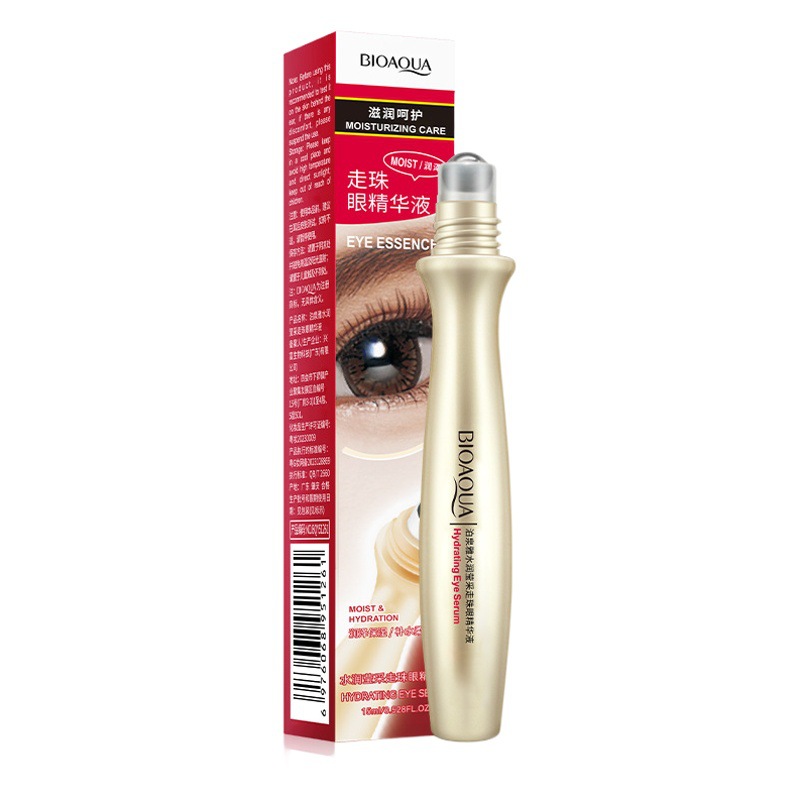 Boquanya Hydrating Radiant Rolling Eye Essence Moisturizing and Hydrating Eye Cream Lifting Firming Eye Cream Cosmetics
