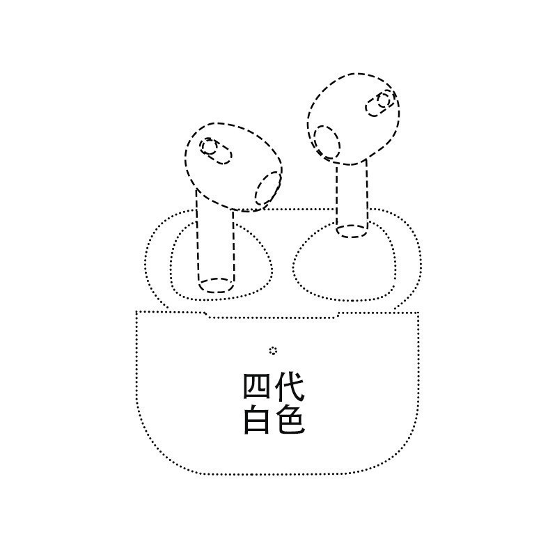 Huaqiangbei 第 4、5、7 世代 Air Jerry Zhongke Yuehu は、Apple pro2 ノイズリダクション Bluetooth ヘッドセットのクロスボーダーに適しています|undefined