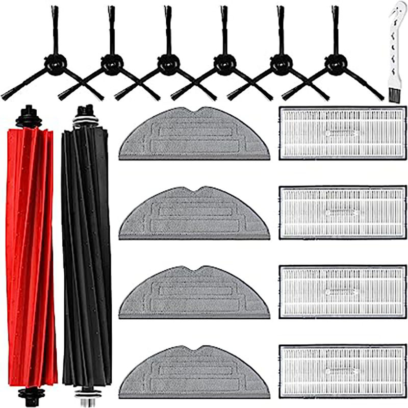 Adecuado para roborock piedra barrido robot S8 accesorios G20 cepillo principal cepillo lateral filtro de tela consumibles rodillo cepillo