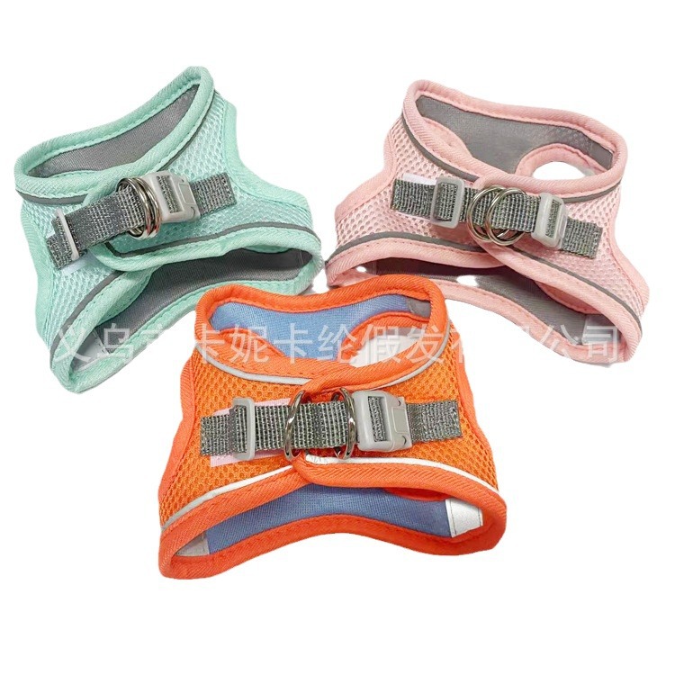 Cuerda para perros KANEKALON Cuerda de tracción de pecho reflectante Cuerda para perros Cuerda para gatos para perros pequeños