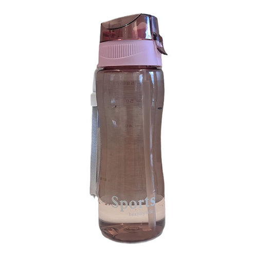 Straw Cup Water Cup Women's Summer Large Capacity Handy Cup Male Student Sports Portable Anti-fall Plastic High Temperature Resistant Cup