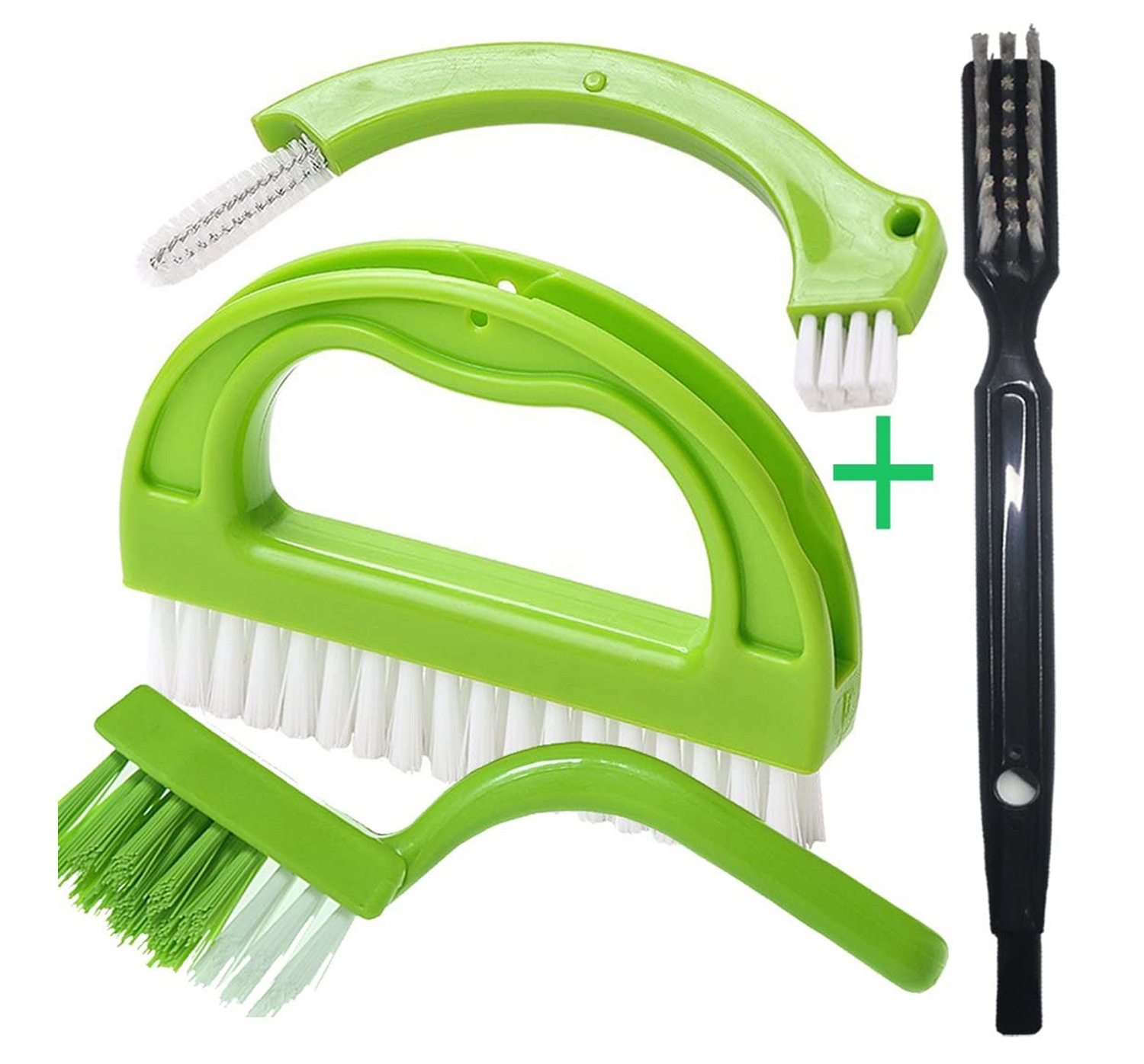 瓷砖接缝刷4合一接缝洗涤器厨房浴室清洁刷灌浆模具清洁刷