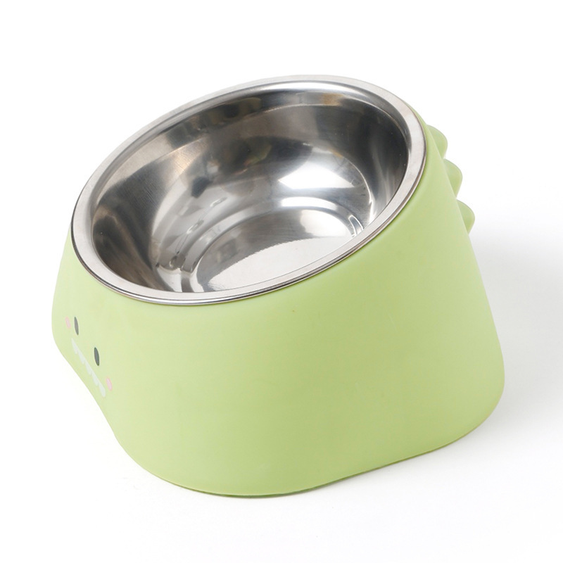 Alimentador de agua para mascotas, herramientas de alimentación 2 en 1 para gatos y perros, cuello para gatos y perros, doble tazón nuevo al por mayor